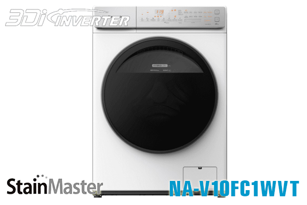 Máy giặt Panasonic NA-V10FC1WVT 10kg cửa ngang, Cực rẻ, Ưu đãi lớn