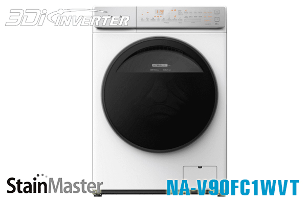 Máy giặt Panasonic NA-V90FC1WVT 9kg Giá rẻ, Giao lắp đặt ngay