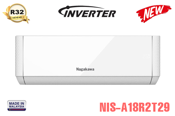 Nagakawa NIS-A18R2T29, Điều hòa Nagakawa 18000BTU 2 chiều inverter