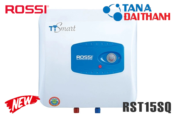 Rossi RST15SQ, Bình nóng lạnh Rossi 15l Vuông Smart