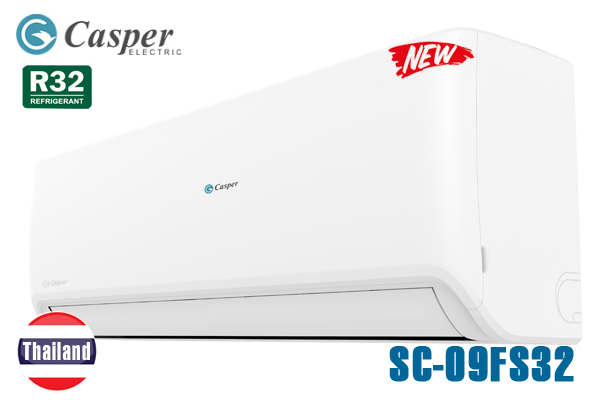 SC-09FS32, Điều hòa Casper 1 chiều 9000BTU R32 Thái Lan