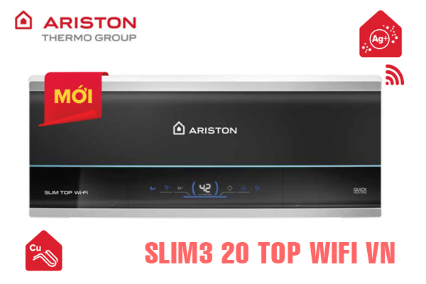 Bình nóng lạnh Ariston 20 lít SL3 20 TOP WIFI VN [Model 2024]