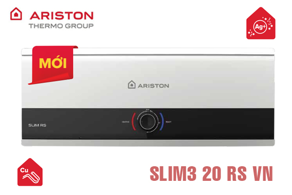 Ariston SL3 20 RS, Bình nóng lạnh Ariston 20L ngang