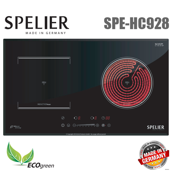 Bếp điện từ Spelier SPE-HC928 nhập khẩu chính hãng CHLB Đức