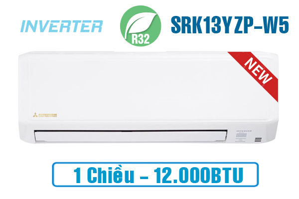 Điều hòa Mitsubishi Heavy SRK13YZP-W5 12000BTU inverter 1 chiều