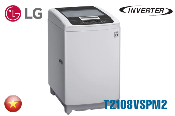 Máy giặt LG 8kg cửa trên T2108VSPM2 [Màu Bạc]