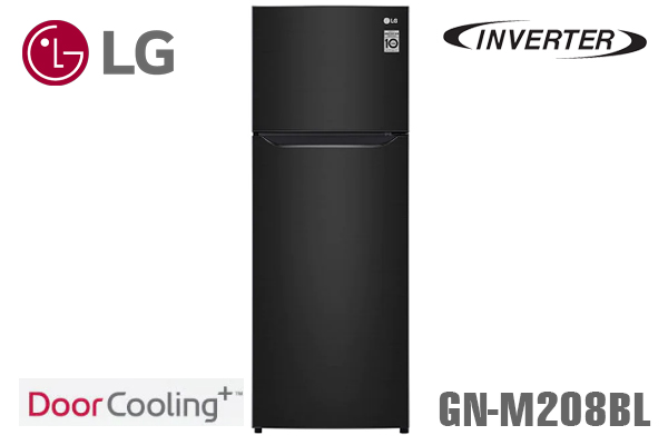 Tủ lạnh LG GN-M208BL inverter 2 cánh 225l [Màu Đen]