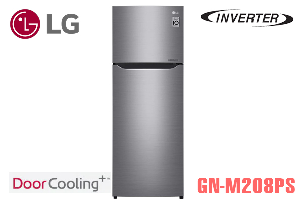 Tủ lạnh LG GN-M208PS 2 cánh inverter 225l [Màu Bạc]