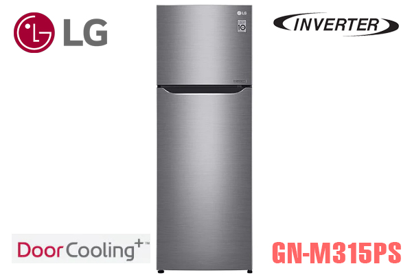Tủ lạnh LG GN-M315PS 2 cánh inverter 333l [Màu Bạc]