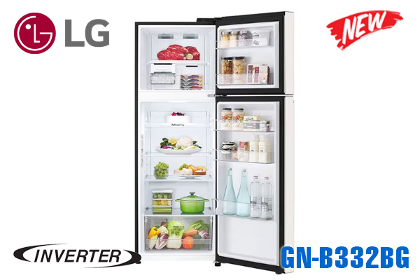 Tủ lạnh LG Inverter 335 lít GN-B332BG chính hãng, giá rẻ