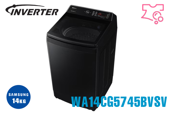 Máy giặt Samsung WA14CG5745BVSV 14kg cửa trên [Giá bán buôn]