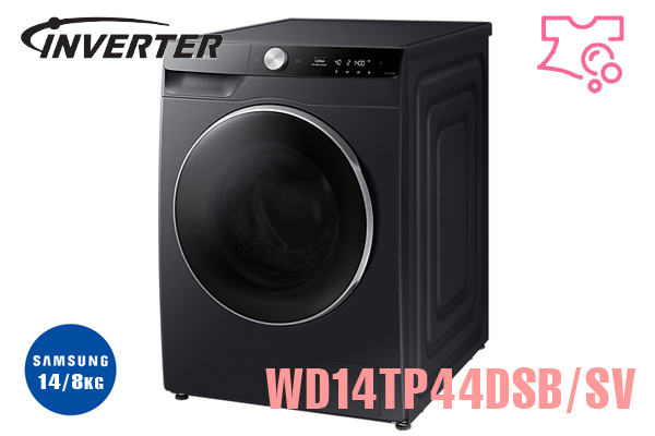 Máy giặt sấy Samsung Ai inverter 14kg WD14TP44DSB/SV Giá rẻ nhất