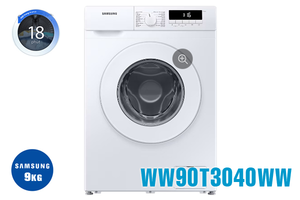 Máy giặt Samsung inverter 9 kg WW90T3040WW/SV [Giá rẻ nhất]