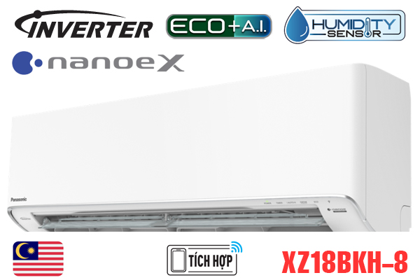 Điều hòa Panasonic XZ18BKH-8 18000 BTU 2 chiều inverter [Model 2025]