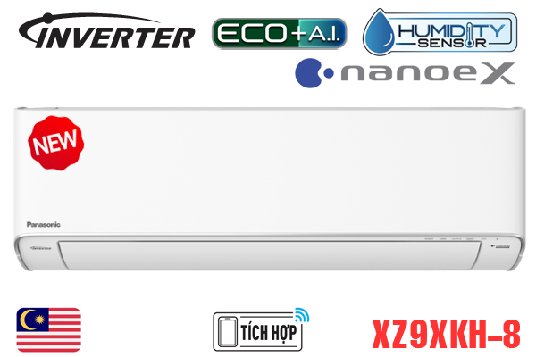 Điều hòa Panasonic XZ9XKH-8 9000 BTU 2 chiều inverter [Model 2022]