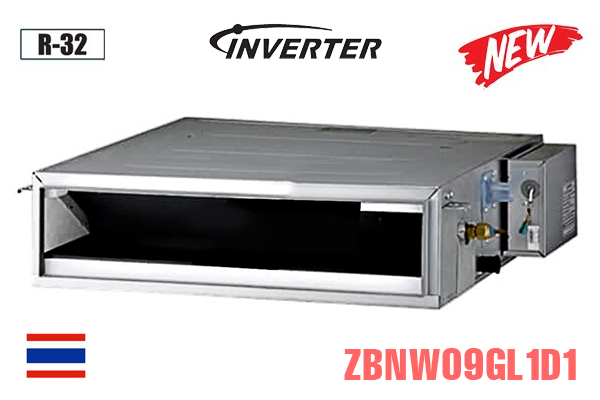 ZBNW09GL1D1/ZUUW09GV1, Điều hòa nối ống gió LG 9000BTU 2 chiều