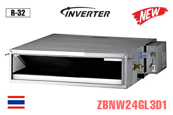 Điều hòa nối ống gió LG 24000BTU 2 chiều ZBNW24GL3D1/ZUUW24GV1