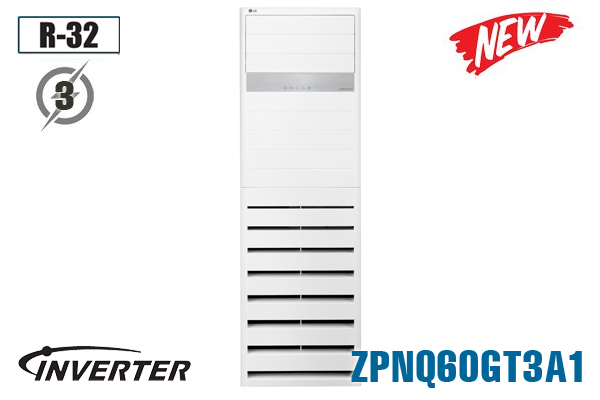 Điều hòa tủ đứng LG 60000BTU 1 chiều ZPNQ60GT3A1 chính hãng