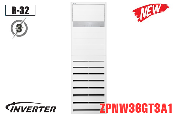 Điều hòa tủ đứng LG 36000BTU 2 chiều ZPNW36GT3A1/ZUUW36LV1 inverter