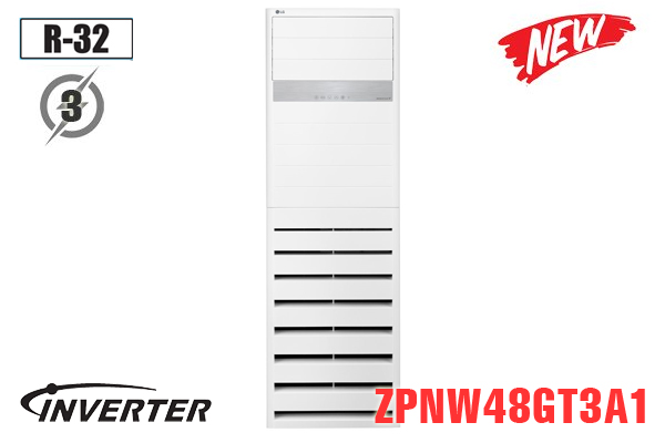LG ZPNW48GT3A1/ZUUW48LV1, Điều hòa tủ đứng LG 48000BTU 2 chiều
