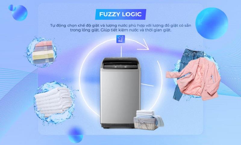 Máy giặt Sharp ES-Y85HV-S công nghệ fuzzy logic