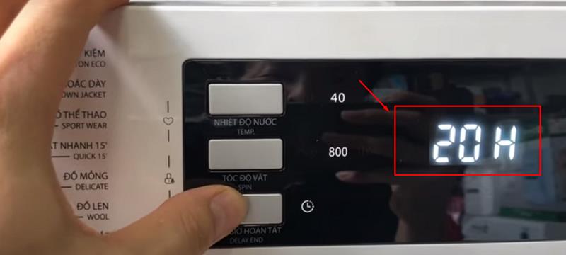 Máy giặt Toshiba 9kg AW-M1000FV(MK) Hẹn giờ giặt