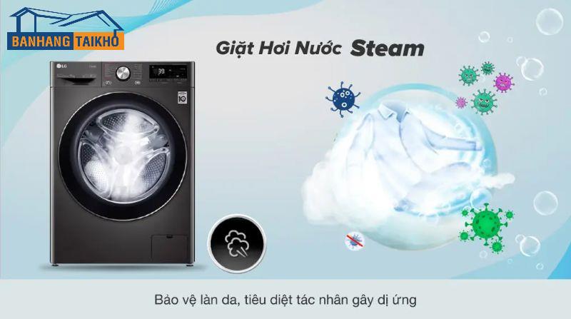 LG FV1412H3BA Giặt hơi nước Steam