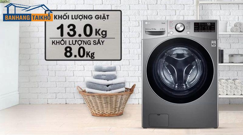 Máy giặt sấy LG FV1412H3BA giặt 12kg sấy 8kg
