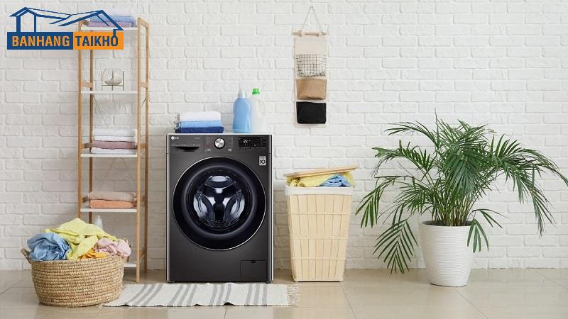 Máy giặt sấy LG FV1414H3BA Tự động phân bổ bột giặt