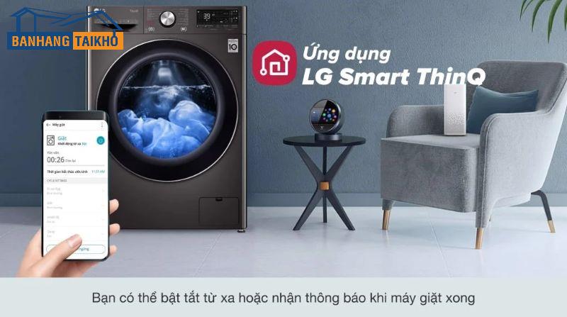 Máy giặt sấy LG FV1414H3BA điều khiển từ xa
