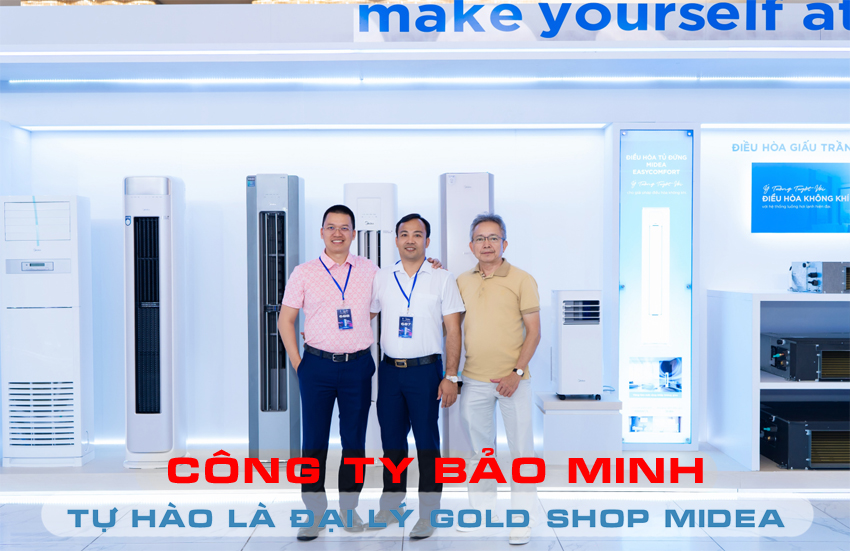Bảo Minh tự hào là đại lý Goldshop Midea