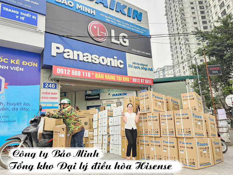 Công ty Bảo Minh - Tổng kho điều hòa Hisense chính hãng