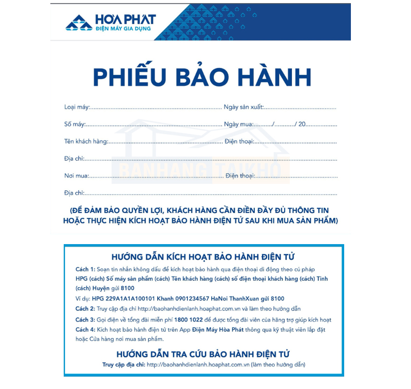 bảo hành máy giặt Funiki