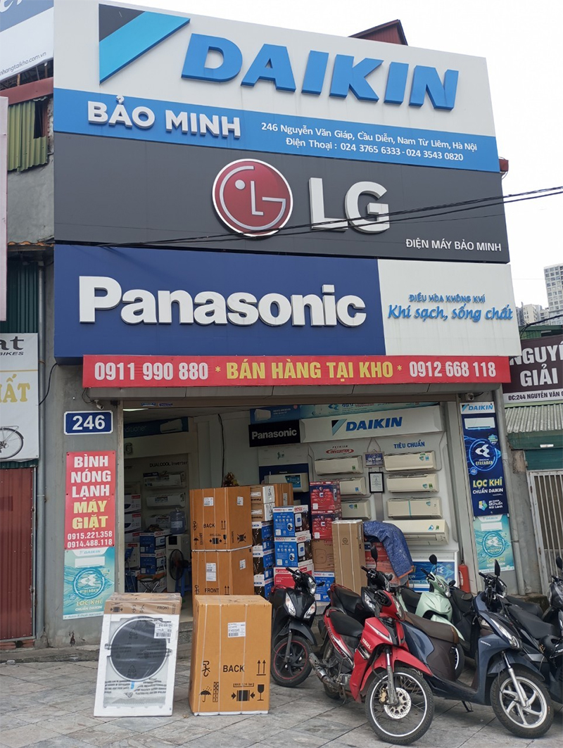 Bảo Minh - Đại lý máy giặt Electrolux giá rẻ chính hãng tại Hà Nội