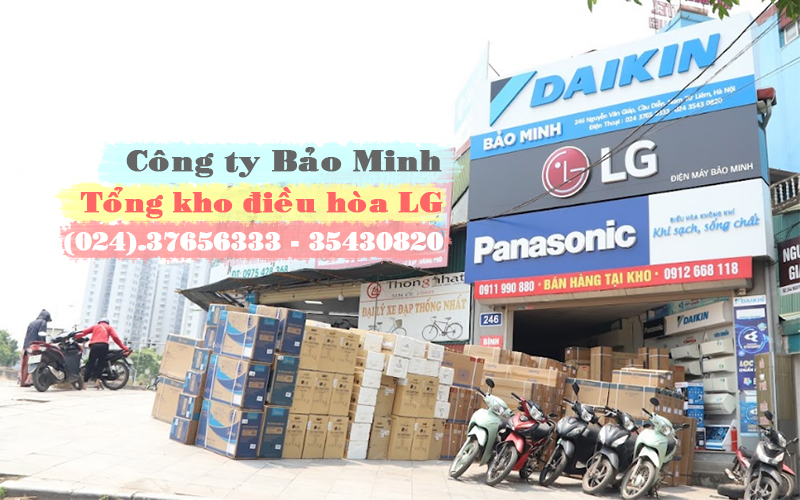 Bảo Minh - Tổng kho điều hòa LG chính hãng giá Rẻ tại Hà Nội