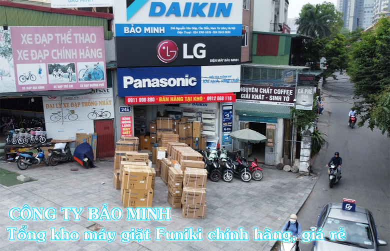 Công ty Bảo Minh - Tổng kho máy giặt Funiki