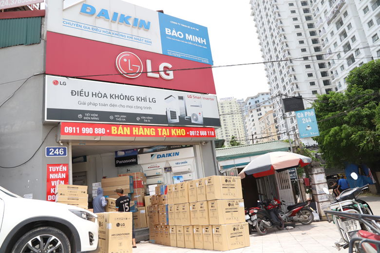 Công ty Bảo Minh - Tổng kho đại lý điều hòa LG chính hãng, giá rẻ tại Hà Nội