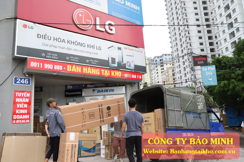 Bảo Minh - Đại lý điều hòa LG giá rẻ tại Hà Nội