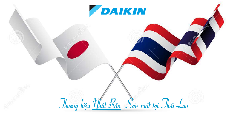 Điều hòa Đaikin thương hiệu Nhật Bản, nhập khẩu Thái Lan