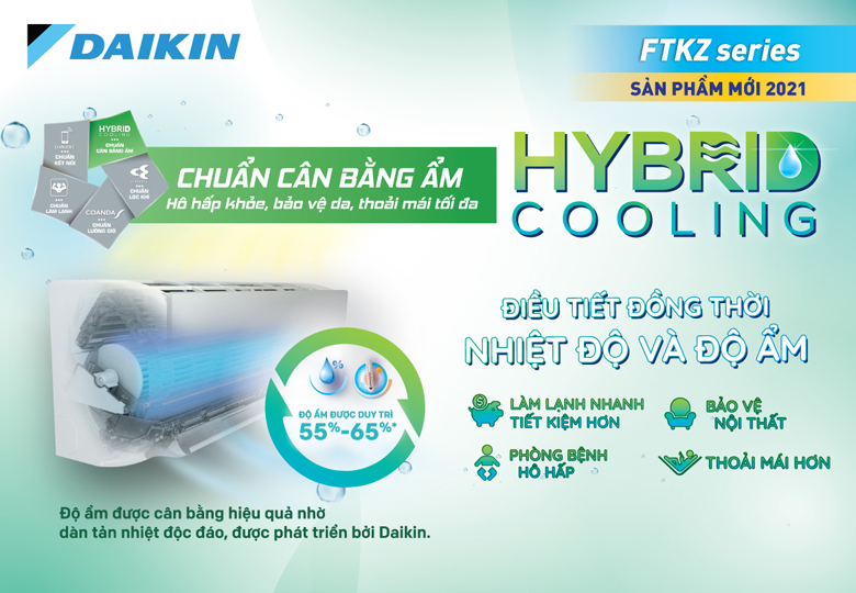 Điều hòa Daikin Hybrid Cooling