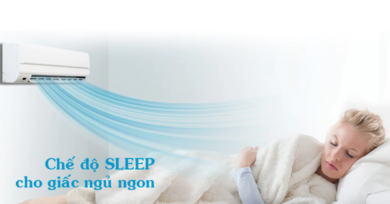 chế độ sleep điều hòa lg