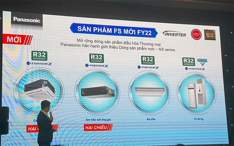 Giới thiệu sản phẩm mới máy điều hòa thương mại Panasonic 2023