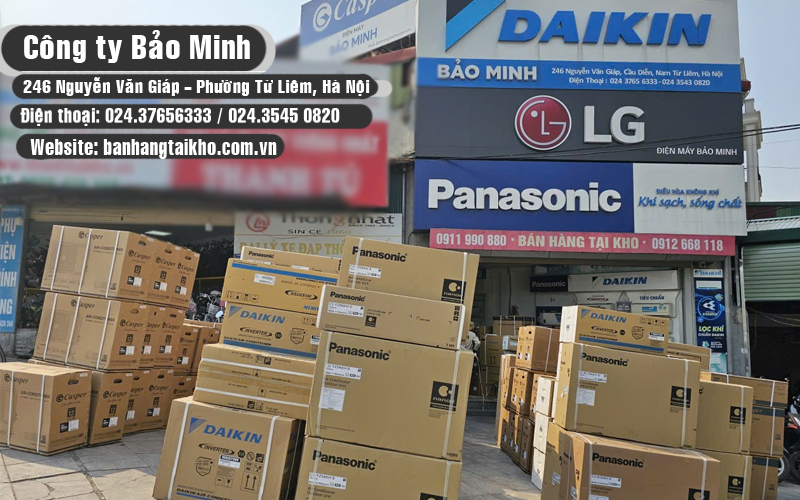 Công ty Bảo Minh - Tổng kho điều hòa Panasonic chính hãng