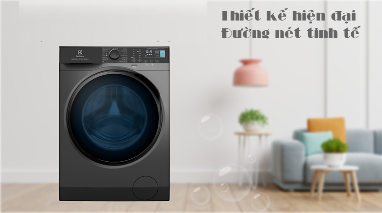 máy giặt electrolux thiết kế hiện đại, đường nét tinh tế