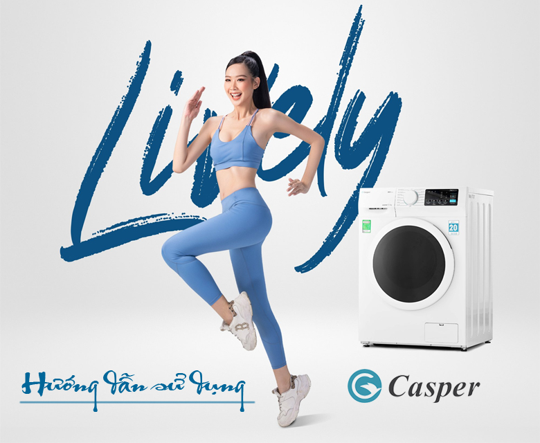 Hướng dẫn cách sử dụng máy giặt Casper