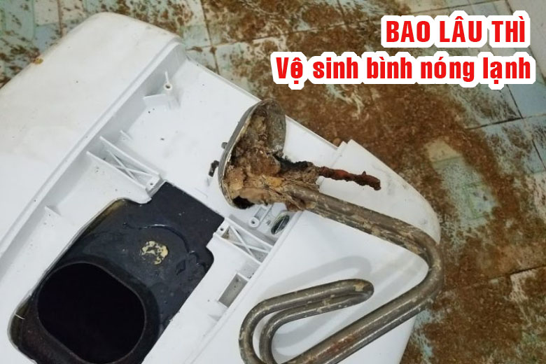 Bao lâu nên vệ sinh, bảo dưỡng bình nóng lạnh Ariston