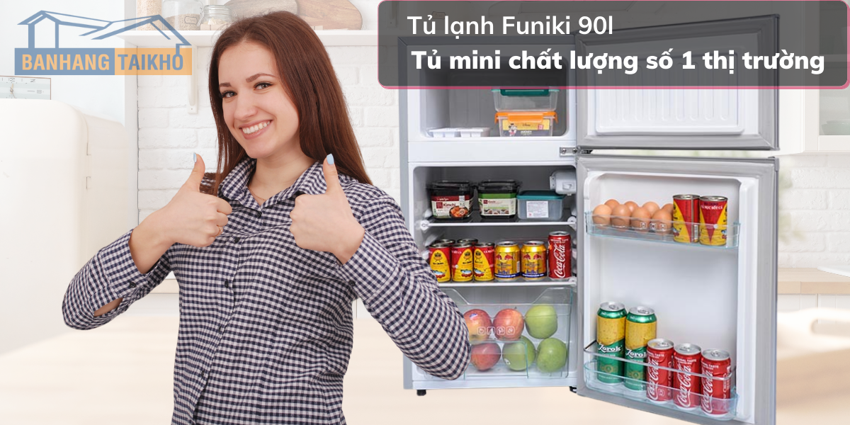 Tủ lạnh funiki 90l 7