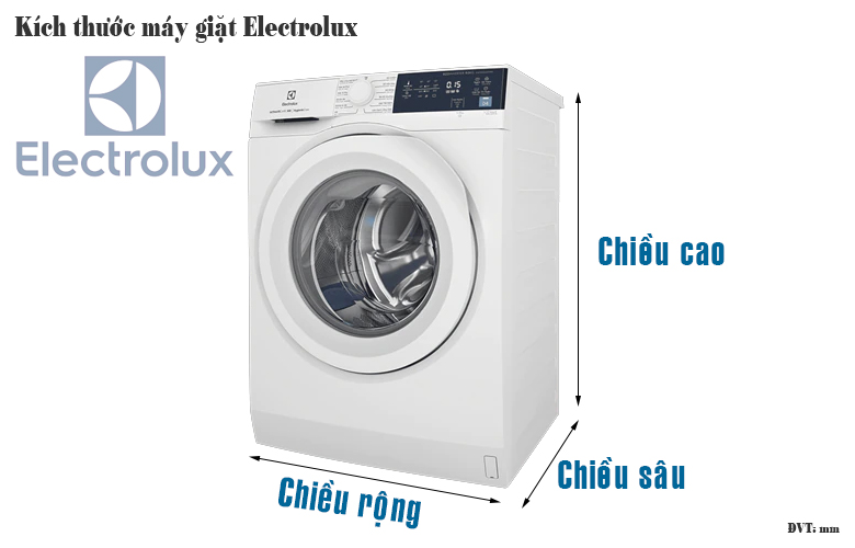 Cách sử dụng máy giặt Electrolux 7kg cửa ngang dễ, đơn giản