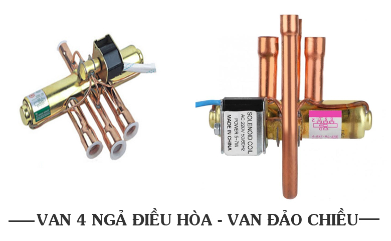 Van 4 ngả điều hòa - van đảo chiều