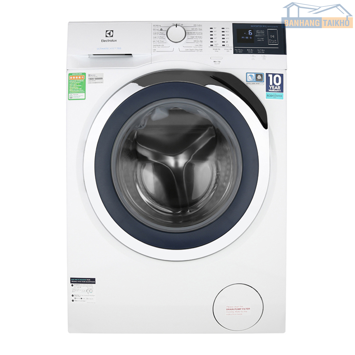 máy giặt Electrolux 9 kg 5
